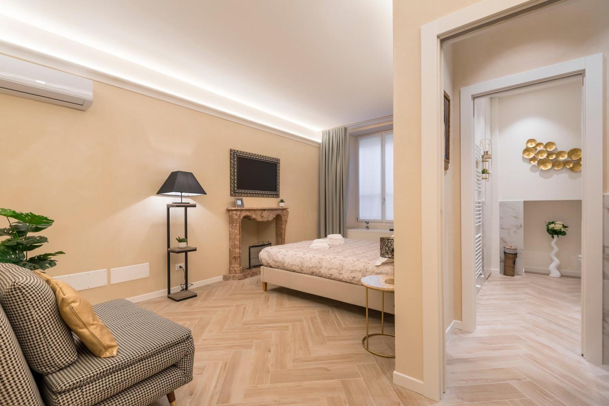 Appartamento Golden Chic - Citta Alta Bergamo Camera foto